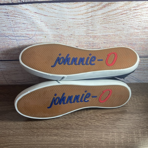 EUC Stealth Sneaker in Washed Navy by Johnnie-O Size 10 - Picture 4 of 8